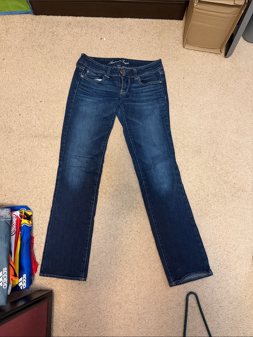 American Eagle Outfitters Dark Blue Bootcut Jeans